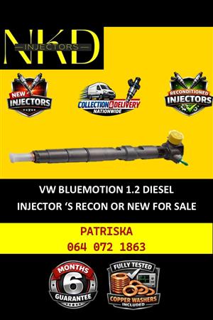 VW BLUEMOTION -TESTED INJECTORS FOR DIESEL VEHICLES 