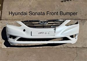 Hyundai Sonata Front Bumper and Main Grill