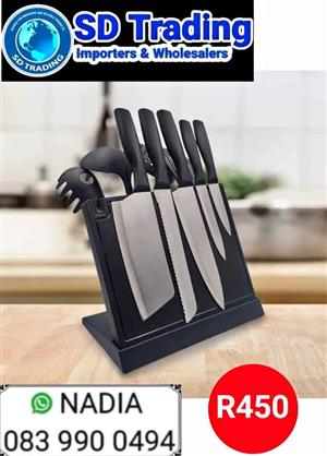 Kitchen Knife Set 10 piece with Magnetic Stand