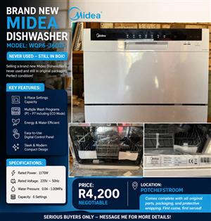 Midea Dishwasher  WQP6-3602F