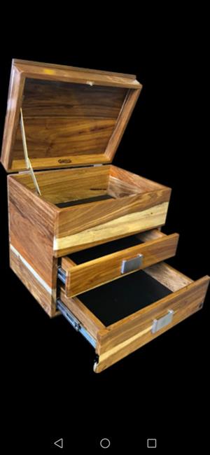diy wooden fishing box One-Box Fishing: Ultimate Micro Rod Set with Case Fishing Tackle Box | Custom