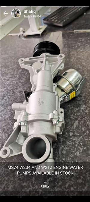 BRAND NEW M274 ENGINE WATER PUMP FOR W204 AND W212 AVAILABLE IN STOCK 