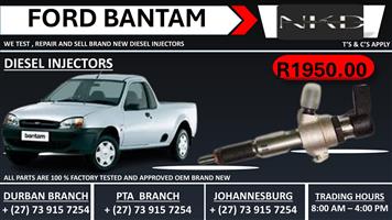 Ford Bantam 1.4L Diesel Injectors 