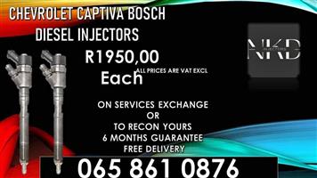 Chevrolet diesel injectors for sale on exchange or recon.