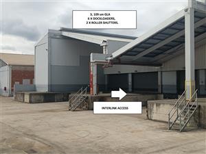 Large well fitted warehouse in Gated Park 3,109 sm Pinetown to let.