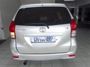 2013 TOYOTA AVANZA 1.5SX AUTOMATIC  SILVER COLOR  PETROL 98000KM  