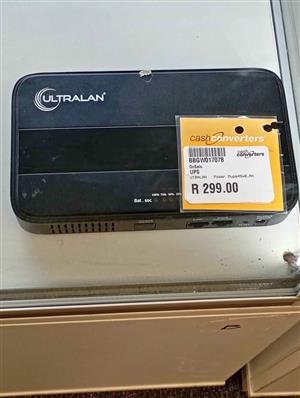 UltraLAN Mini UPS (DC & PoE) - 45W 8.8AH, For Wifi Routers, 6 Months Warranty. At Cash Converters