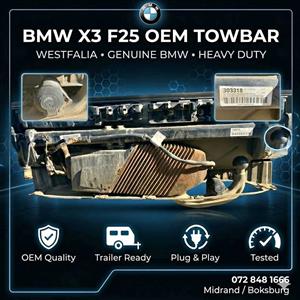  BMW X3 F25 OEM TOWBAR / TOW HITCH FOR SALE 