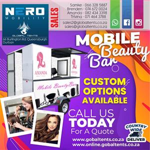 Mobile beauty bar. s