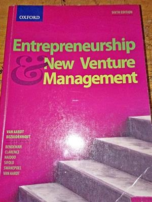 Entrepreneurship & New Venture Management . 6th edition