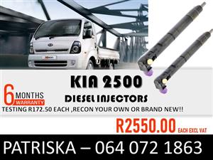 INJECTORS FOR KIA 2500 FOR SALE