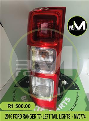 TAIL LIGHTS - FORD RANGER T7