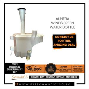 Nissan almera windscreen washer bottle