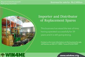 Importer and Distributor of Spares 