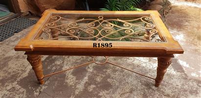 Exquisite Leather Touch Big Coffee Table (1220x710x470)