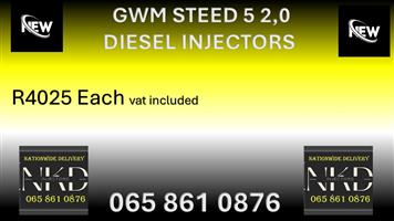 NEW DIESEL INJECTORS FOR SALE FOR GWM STEED 5 2.0