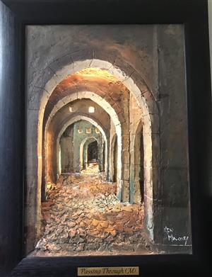 3D art piece Passing Through by Ken Maloney