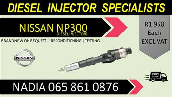 NP300 NISSAN DIESEL INJECTORS FOR SALE OR TO RECON