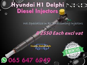 HYUNDAI H1 DELPHI DIESEL INJECTORS