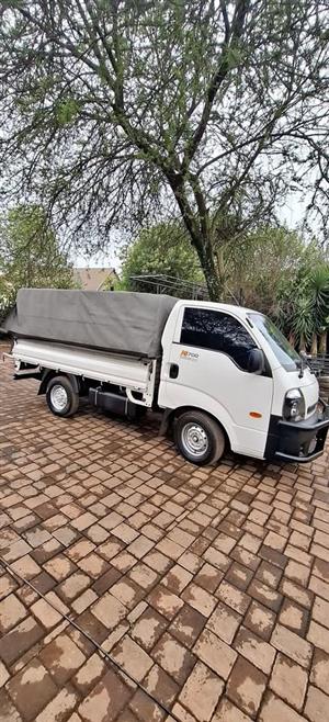 Hyundai H100 Cattle rail and canvas canopy only for sale.