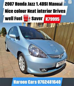 2007 Honda Jazz 1.4 DSI manual