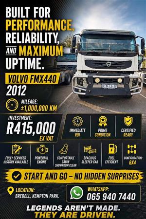 Volvo FMX 440  | Excluding VAT Legendary VOLVO Power