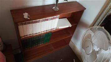 3 Tier wooden bookshelf for sale