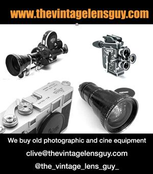 Photographic & Cine gear wanted