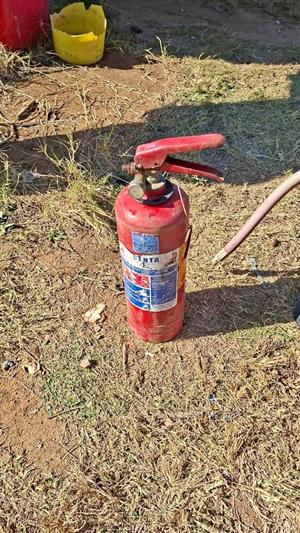Fire Extinguishers Available