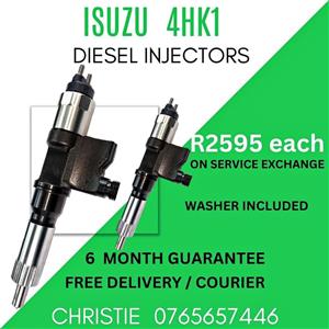 Isuzu 4HK1 Diesel Injectors for sale