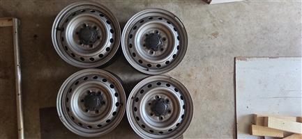 Steel Rims and New Rear Brake Shoes Ford Ranger 2022