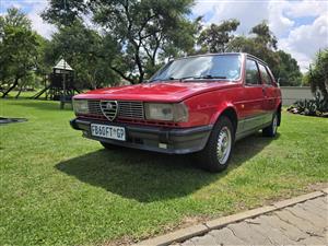 1981 Alfa Romeo Giulietta (Black Friday)