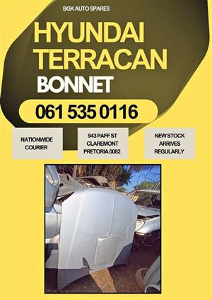 Hyundai Terracan bonnet 