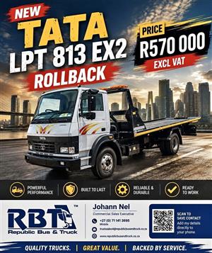 NEW TATA 813 EX2 ROLLBACK