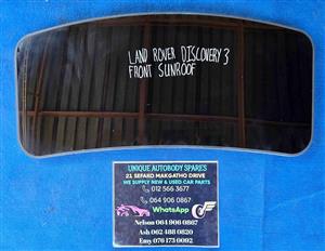 Land Rover Discovery 3 Front Sunroof Glass