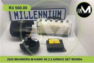2025 MAHINDRA M-HAWK S6 2.2 AIRBAG SET - MV0894 