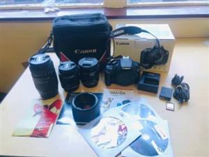 Canon EOS 1200D EF-S 18-55 Kit With Extra 2 Lens and Accessories