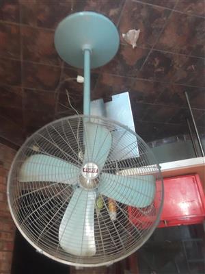 2 Pedastal fans for drying meat
