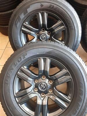 Toyota hilux Gd6 magrims and tyres is available