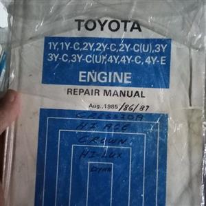Toyota 1986 / 89, mechanical book