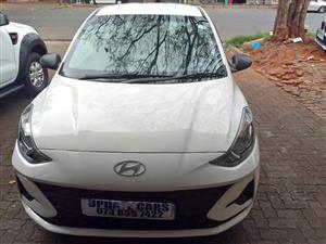 2023 HYUNDAI GRAND I10 1,2 MANUAL PETROL 65,000KM  WHITE COLOUR REVERSE CAMERA