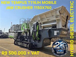 NEW TEMPUS MOBILE JAW CRUSHER