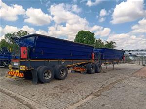 LEADER Side-Tipper Links Trailer 40m³ 2022