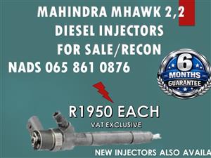 MAHINDRA MHAWK 2.2 DIESEL INJECTORS FOR SALE 