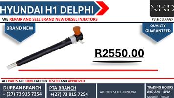 Hyundai H1 Delphi Diesel Injectors 