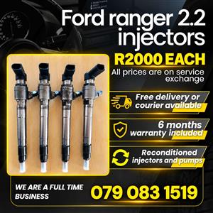 FORD RANGER 2.2 INJECTORS FOR SALE 