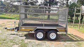 2026 Apex Ultimate Trailers 3 meter Double axle with Mesh Trailer