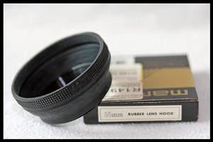 55mm - Rubber Lens Hood
