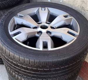 20inch ford Everest mag with good used tyre fro spare wheel 
