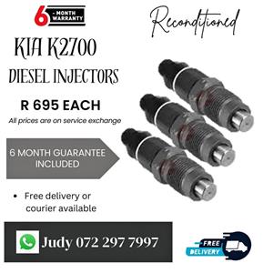 Kia K2700 Diesel Injectors for sale on service exchange or to recon